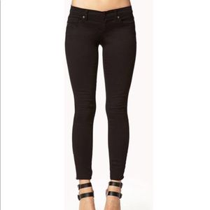 Black High Waisted Skinny Jeans